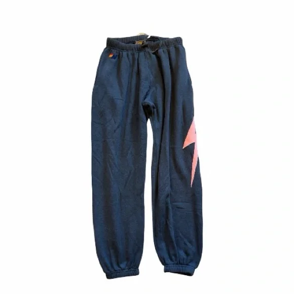 Aviator Nation Bolt Stitch Joggers with Pockets - Picture 2 of 6